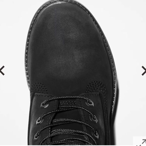 TIMBERLAND® PREMIUM 6-INCH WATERPROOF‎ WOMENS BOOTS BLACK 11M NWT IN BOX - Picture 3 of 14